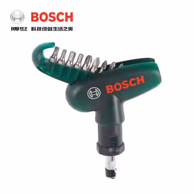 博世 10支螺丝批头套装(&ldquo;易得手&rdquo;)绿色套装；2607019510