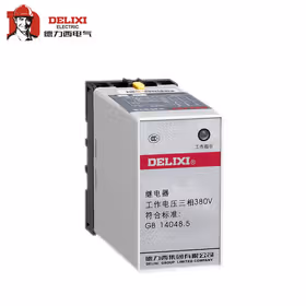 德力西电气 断相与相序保护继电器；XJ3-5 AC380V