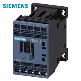 西门子 功率接触器,9A,4kW,1NC,24VDC,3极,尺寸S00笼卡式连接带集成抑制二极管笼卡式连接适合于PLC输出端；3RT20162KB42