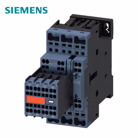 西门子 功率接触器,25A,11kW,2NO+2NC,AC230V50/60Hz,含插入式可变电阻,3极,尺寸S0弹簧型端子连接辅助开关不可分；3RT20262CL243MA0