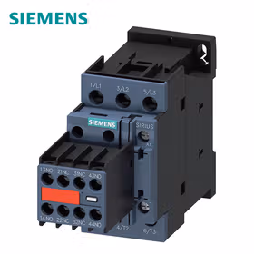 西门子 功率接触器,12A,5.5kW,2NO+2NC,AC230V50/60Hz,3极,尺寸S0,螺栓型端子连接辅助开关不可分；3RT20241AL243MA0