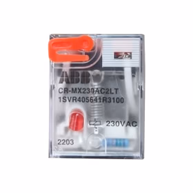 ABB CR-MX插拔式中间接口继电器；CR-MX230AC2LT