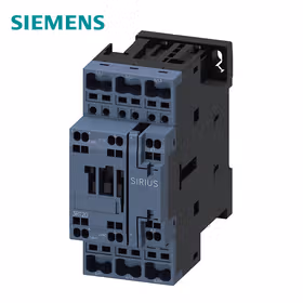 西门子 功率接触器,32A,15kW,1NO+1NC,400VAC,50Hz,3极,尺寸S0笼卡式连接；3RT20272AV00