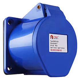 德力西电气 工业用暗装插座；DEP2-323 32A 3芯 250V