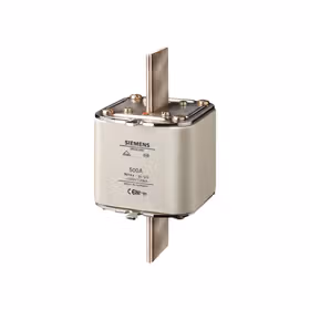 西门子 NH熔断片,NH4a,输入：1250A,gG,UnAC：500V,UnDC：440V,前端标示警报器,导电握耳；3NA3 4a 1250A 500V AC/440V DC gL/gG