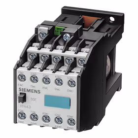 西门子 辅助接触器,DINEN50011,10NO,螺栓型端子连接,直流操作,24VDC；3TH43100BB4