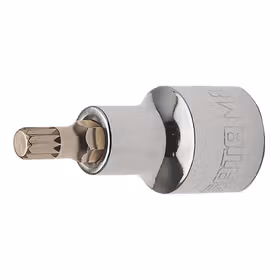 世达 12.5mm(1/2")系列55mm长十二角旋具套筒M5；24801