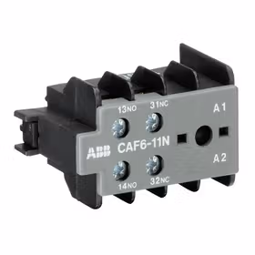 ABB 接触器附件，辅助触头；CAF6-11 N