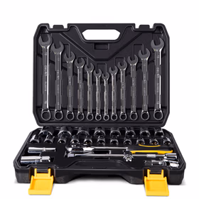 得力 37件12.5mm系列套筒扳手组套  ；DL2037TB