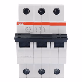 ABB SH200系列微型断路器；SH203-D16