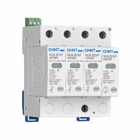 正泰 电涌保护器 NU6-IIG 65kA/440V 4P；710270300000144