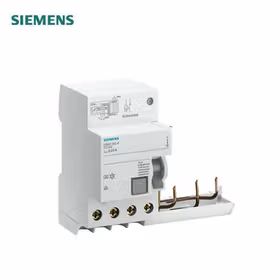 西门子 电磁式剩余电流模块,4极,A型,输入：40A,30mA,适用于5SY；5SM2 电磁式 / 模块 A 30mA 4P 0.3 ~ 40A