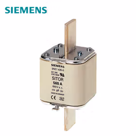 西门子 SITOR熔断片,含测量触点,NH3,输入：800A,gR,UnAC：600V,Un直流：440V,前端标示警报器；3NE NH3 800A 600V AC gR