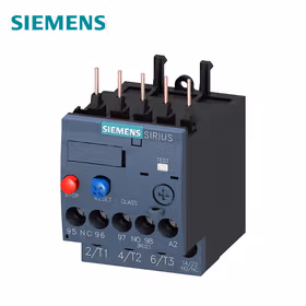 西门子 过载继电器11...16A热,尺寸S00,等级10接触器附属装置,主电路：螺栓,辅助电路：螺栓；3RU21164AB0
