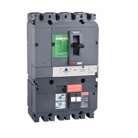 施耐德电气 漏电塑壳断路器 漏电保护（带热磁脱扣单元TM-D）脱扣；CVS400F Vigi MB TM400D 4P3D