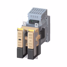 西门子 接触器,尺寸12,2极,DC-3和5,400A辅助开关22(2NO+2NC)125VDCDC操作DC操作；3TC56170AG4