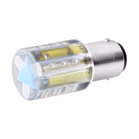 西门子 LED,底座BA15d,红色,115VAC,附件,用于信号灯柱,直径为50mm和70mm；8WD44486XB