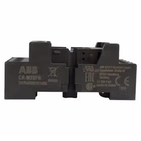 ABB 插拔式接口继电器附件 逻辑底座；CR-M2SF