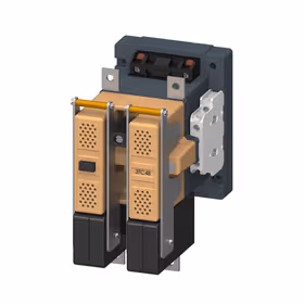 西门子 接触器,尺寸4,2极,DC-3和5,75A辅助开关22(2NO+2NC)24VAC50Hz/29VAC60HzAC运行；3TC48170BB0