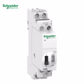 施耐德电气 脉冲开关；iTL16A 2NO 24Vac 50-60hz 12Vdc