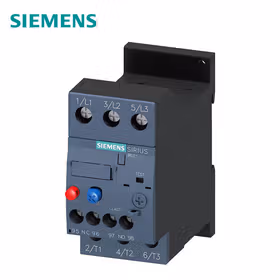 西门子 过载继电器23...28A热,尺寸S0,等级10独立安装,主电路：螺栓,辅助电路：螺栓；3RU21264NB1