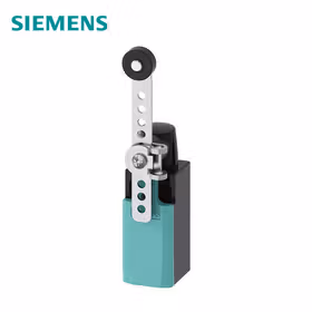 西门子 位置开关金属外壳31mm设备接口1xM20x1.5)1NO/2NC速动触点可调长度摇臂通过形锁合（网格孔）右侧/左侧可调节带19mm塑料辊；3SE52120LK60