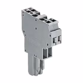 万可(WAGO) 2线孔型连接器,4mm,2极,灰色；769-122