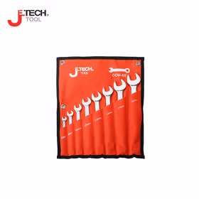 捷科(jetech) 24件铬钒钢梅花开口两用扳手组套；COM-S24