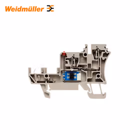 魏德米勒 传感器/执行器端子,弹片联接,1.5mm,基本元件,弹片连接,带 LED,插拔式,红LED；ZIA 1.5/3L-1S/LD