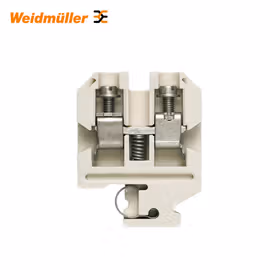 魏德米勒 SAK系列,直通型接线端子,额定横截面:10mm,螺钉联接,直接安装；SAKK 10