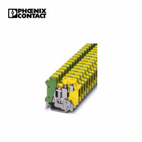 菲尼克斯 1层接地组合式端子；UK 10-PLUS-PE
