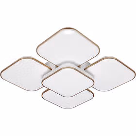 欧普照明(OPPLE) 吸顶灯 MX6565-D1*72+0.5*18-叠玉-米金-5700k3000k