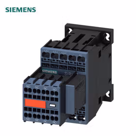 西门子 功率接触器,7A,3kW,2NO+2NC,AC110V,50Hz120VAC,60Hz,带插入式可变电阻,3极,尺寸S00,笼卡式连接辅助开关不可分；3RT20152CK643MA0