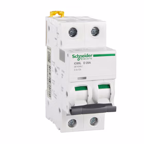 施耐德电气 小型断路器；iC65L 2P D25A
