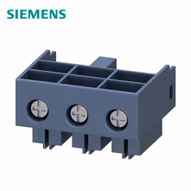 西门子 主电路端子（输入和输出端）主电路接口：螺栓型端子连接2个主电路端子每包（1个输入端1个输出端各不相同）；3RA69201A