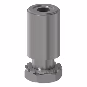 西门子 适配器,用于单孔安装,不带脚座和管的安装,带螺纹M18,和固定螺母,附件,用于信号灯柱,直径为50mm；8WD42080EH