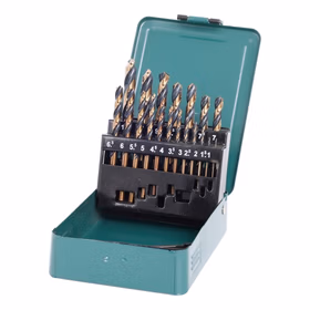 世达 19件高速钢全磨制黑金麻花钻组套   52519