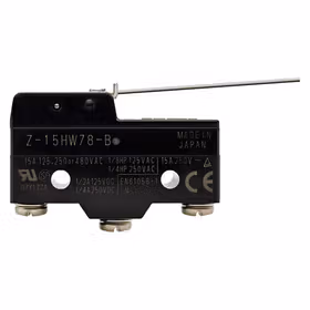 欧姆龙 一般用基本开关 微动开关；Z-15HW78-B