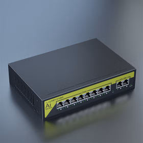 keepLINK友联KP-9000-G0820G-CM云网管8口PoE交换机千兆120W内电