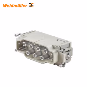 魏德米勒 HDC-插芯,插头,690V,100A,回路数:12,轴向螺钉连接,螺钉联接,产品外形尺寸:8；HDC S6 6 SAS