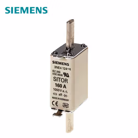 西门子 SITOR熔断片,含测量触点,NH0,输入：125A,aR,UnAC：1000V,Un直流：440V,前端标示警报器；3NE NH0 125A 1000V AC aR