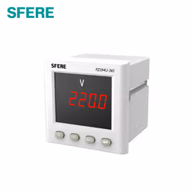 斯菲尔(SFERE) 单相数显电压表；PZ194U-3K1 AC380V,DC4-20mA
