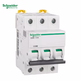 施耐德电气 断路器；iC65H 3P D3A