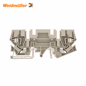 魏德米勒 电流测试端子,直通型接线端子,弹片联接,6mm,800V,41A,无,深褐；ZTD 6