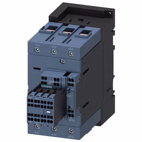 西门子 牵引接触器,95A,45kW,2NO+2NC,24VDC,3极,尺寸S3集成的可变电阻笼卡式连接；3RT20463XB440LA2