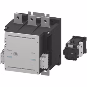 西门子 接触器,尺寸14,3极450kW,400/380V(690V)辅助开关33(3NO+3NC)带可逆接触器3TC4417-4A 和串联电阻DC节能电路24VDC；3TF69331DB4