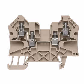魏德米勒 直通型接线端子,螺钉联接,4mm,800V,32A,深褐；WDU 4/ZZ