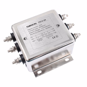 胜蓝SiRON 三相三线滤波器螺丝固定型电流10A；T074-10