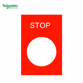 施耐德电气 国产 XB2B系列标牌；ZB2BY2304