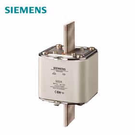 西门子 NH熔断片,NH4a,输入：630A,gG,UnAC：500V,UnDC：440V,前端标示警报器,导电握耳；3NA3 4a 630A 500V AC/440V DC gL/gG